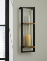 Orleans Furniture - Ashley Furniture - Colburn Wall Decor - Wall Sconce / Natural/Black - A8010171